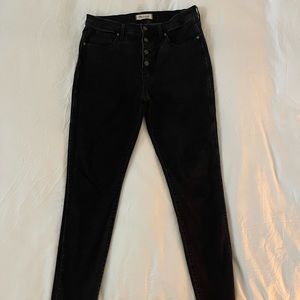 Black Size 31, 10” High Rise Skinny Jean from Madewell